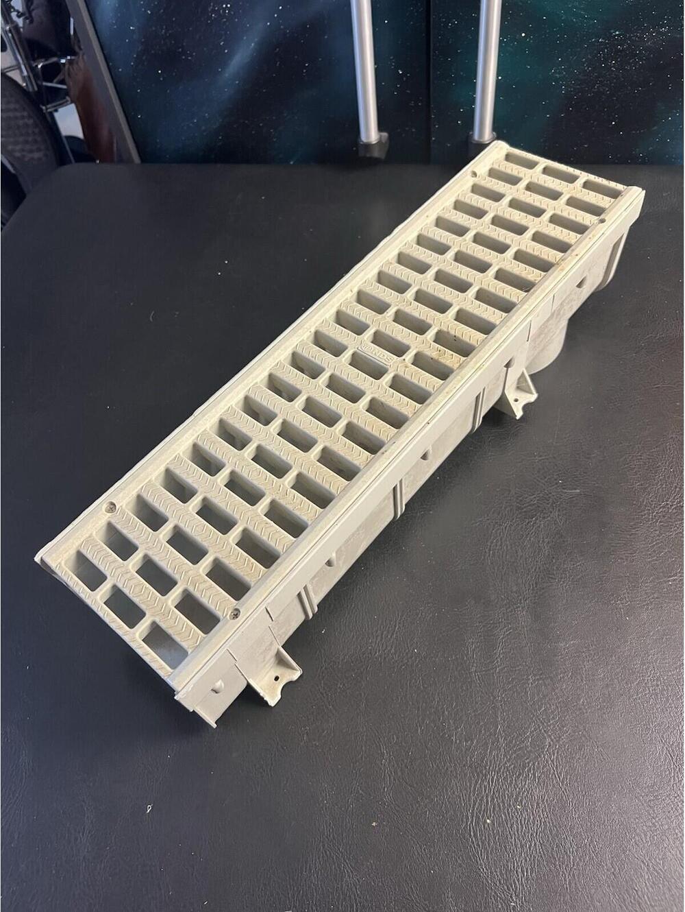 NDS 860G 5” IN EZ Channel With Grate Drain Plastic 20” Long. Floor Drainage